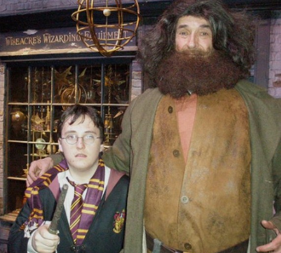 shoutout from Hagrid Impersonator