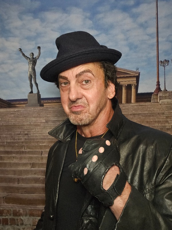 shoutout from Jade Roberts, The Sly Guy-Rocky Impersonator