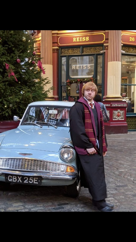 shoutout from Ron Weasley Lookalike